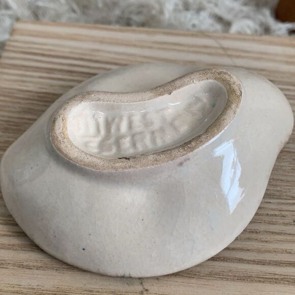 Vintage Stoneware Trinket Jewelry Dish - Picture 10 of 17